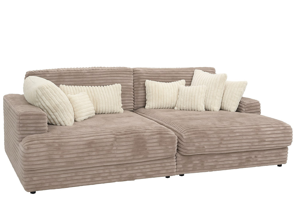 Canapé lounge « Dakota » – Ultra profond, ultra cosy