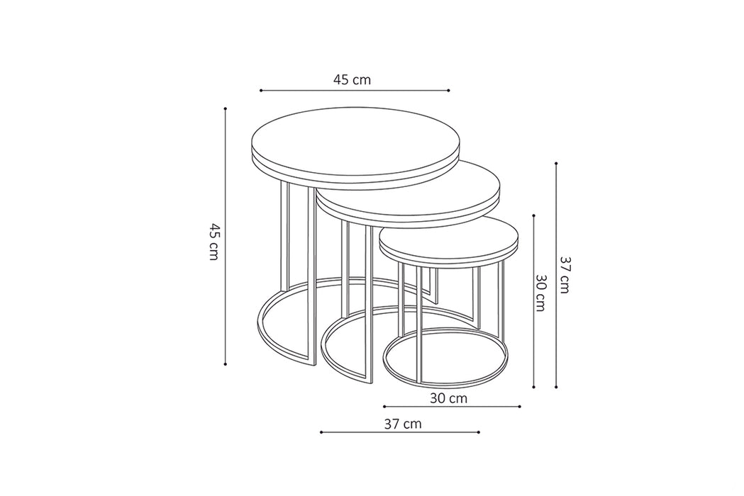 Table d'appoint Plano