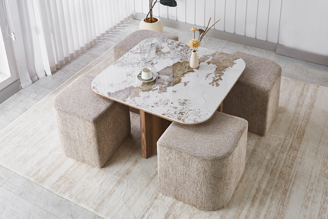 Evora + 4 Pouf